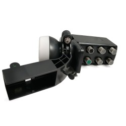 6 WAY HYBRID LNB FREESAT SKY HD SKY Q WB OUTPUT 2 QUAD 4 