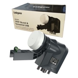 Labgear Quad LNB with Terrestrial Input VK5T Labgear Quad LNB with Terrestrial Input VK5T