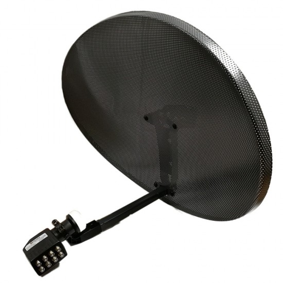 SKY SATELLITE DISH ZONE 2 FOR SKY HD FREESAT FREE TO AIR BLACK MESH + OCTO LNB