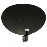 SKY SATELLITE DISH ZONE 2 FOR SKY HD FREESAT FREE TO AIR BLACK MESH + OCTO LNB