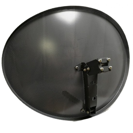 SKY SATELLITE DISH ZONE 2 FOR SKY HD FREESAT FREE TO AIR BLACK MESH + TWIN LNB