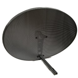 SKY SATELLITE DISH HD ZONE 2 FOR SKY FREESAT FREE TO AIR BLACK MESH NO LNB