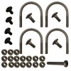 SKY DISH SCREW PACK FREESAT ZONE 2 FIXING KIT NUTS & BOLTS & SCREWS SATELLITE
