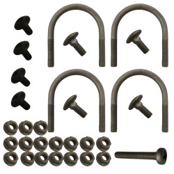 SKY DISH SCREW PACK FREESAT ZONE 2 FIXING KIT NUTS & BOLTS & SCREWS SATELLITE