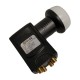 Blazer Quad LNB X1 0.1dB with Satellite LNB Adapter Bracket