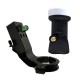 Blazer Single LNB X1 0.1dB with Satellite LNB Adapter Bracket