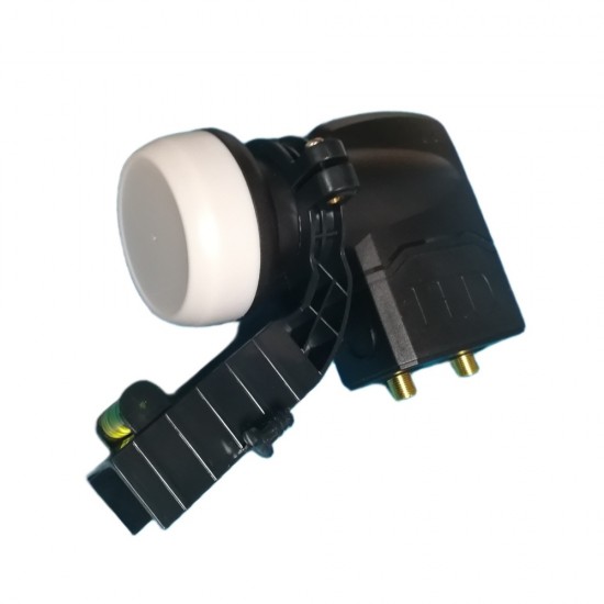 Blazer Twin LNB X1 0.1dB with Satellite LNB Adapter Bracket