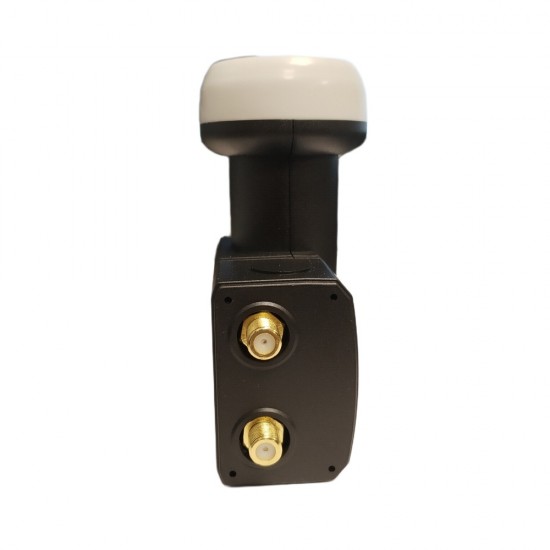 Blazer Twin LNB X1 0.1dB with Satellite LNB Adapter Bracket
