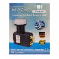 Quattro LNB XQuattro LNB Blazer 0.1 DB HIGH GAIN , FREESAT, ASTRA, HOTBIRD