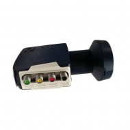 Quattro Inverto Black Premium  PLL LNB HIGH GAIN , FREESAT, ASTRA, HOTBIRD