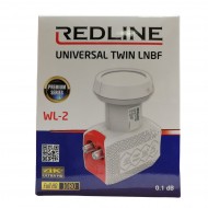 Twin LNB Redline WL-2 0.1 DB HIGH GAIN , FREESAT, ASTRA, HOTBIRD