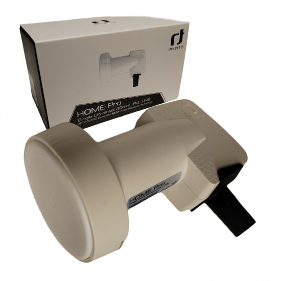 SINGLE LNB Inverto Home Pro 0.1DB HIGH GAIN , FREESAT, ASTRA, HOTBIRD