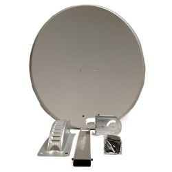 80CM SATELLITE DISH (S80) NON RUST FOR SKY FREESAT POLSAT NC HOTBIRD ASTRA WHITE