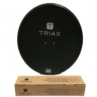 80CM TRIAX SATELLITE DISH TDS80A NON RUST FOR SKY FREESAT POLSAT HOTBIRD ASTRA