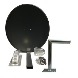 65CM SATELLITE DISH NON RUST FOR SKY 25CM SATELLITE DISH WALL MOUNT BRACKET