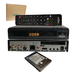 Amiko HDD Triple Tuner Twin Satellite Terrestrial and 1TB HDD