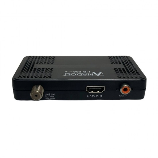 Anadol HD 200 Mini FULL HD 1080p Free To Air Satellite receiver