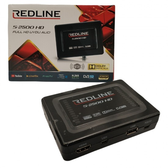 Redline S-2500 HD Mini FULL HD 1080p Free to Air Satellite receiver