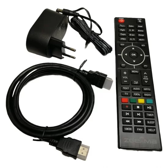 Zgemma H8.2H 4K Combo Satellite and Cable Tuner DVB S2X+T2/C