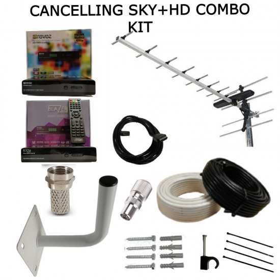 CANCELLING SKY HD COMBO KIT FREE TO AIR FULL HD BOX SAORVIEW AERIAL from Satcity.ie  Ireland Limerick