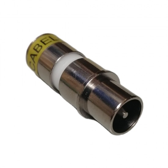 Cabelcon Compression IEC Connector IECM-56-CX3 4.9 – Professional TV Aerial Plug
