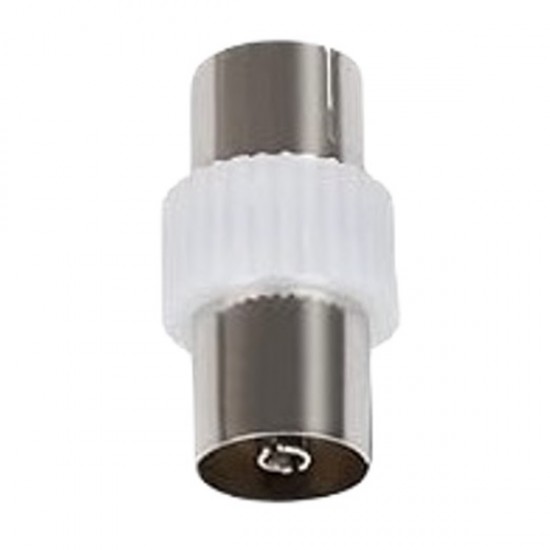 TV Aerial Female to Female Adapter Coaxial Cable coupler Joiner Connector x 1