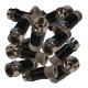 Compression F-Connectors Micro CT63 CMX65 x 50