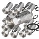 100x Premium F-Connector Screw-On – Installer Pack (RG6, Satellite)