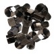 100x F-Connector Black PRO Screw-On Plugs with O-Ring (Metal)