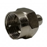 F-TERMINATOR 75 OHM MALE PLUG CAP COAXIAL F-TYPE SCREW SATELLITE TV AERIAL X 1