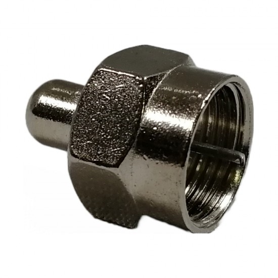 F-TERMINATOR 75 OHM MALE PLUG CAP COAXIAL F-TYPE SCREW SATELLITE TV AERIAL X 10