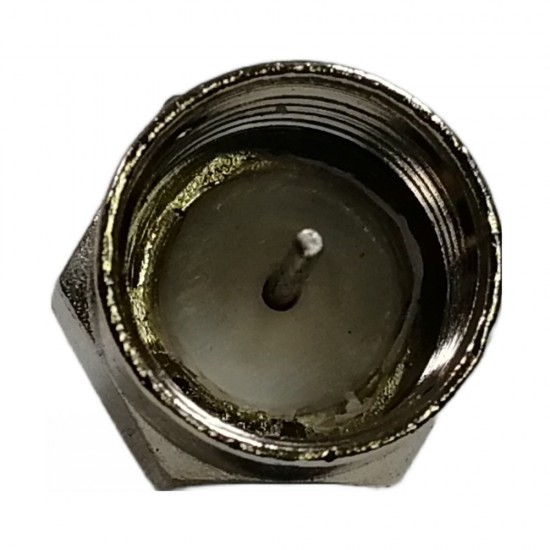 F-TERMINATOR 75 OHM MALE PLUG CAP COAXIAL F-TYPE SCREW SATELLITE TV AERIAL X 10
