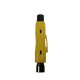 YELLOW COAX CABLE STRIPPER WIRE PEN CUTTER MULTI-FUNCTION ELECTRIC CRIMPING TOOL