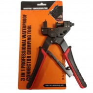 PROFESSIONAL F, BNC, RCA CONNECTOR COMPRESSION TOOL ADJUSTABLE (TYPE 2)