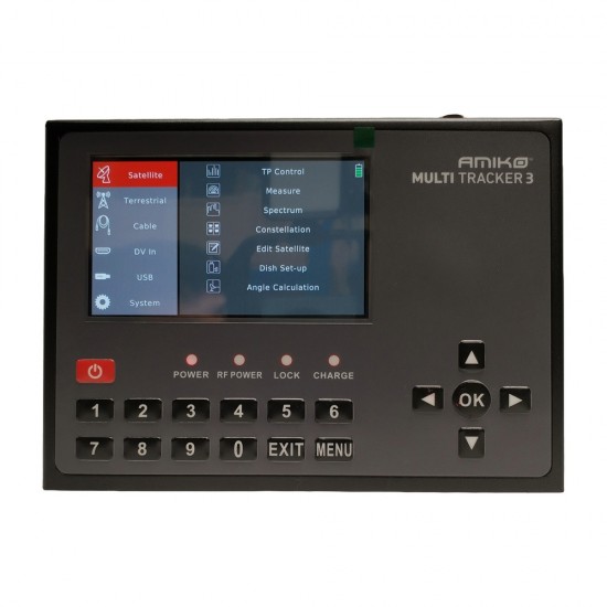 Amiko Multi Tracker 3 Full HD Combo Meter DVB-S/S2/DVB-T/T2/DVB-C/C2 from Satcity.ie  Ireland Limerick